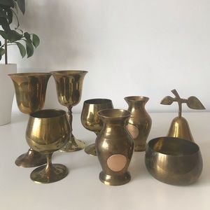 Antique handcrafted brass bundle